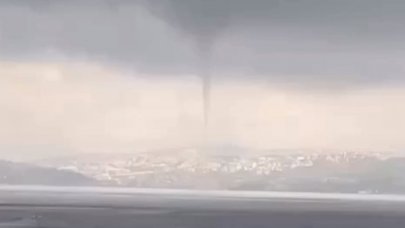 Marmara Denizi'nde hortum paniği!