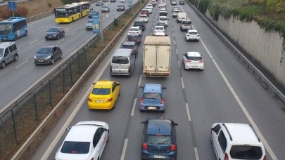 Haftanın ilk gününde trafik yoğunluğu: Yüzde 67'ye kadar yükseldi