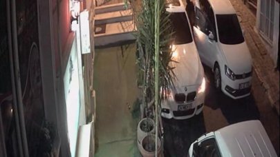 Otomobilin hayalet ekranını çalmaya çalışan şüpheli alarma takıldı