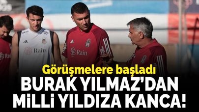 Beşiktaş'ta Burak Yılmaz milli yıldız için devrede! Kontratı fesih mi olacak? Eski takımı...