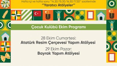 Ekim ayında çocuklar için eğlencenin yeri ve zamanı belli oldu!
