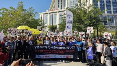 Sağlık Bakanlığı önünde eylem: Yönetemiyorsunuz