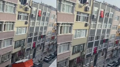 Sinir krizi geçirdi, ortalığı birbirine kattı: 3 araçta hasar