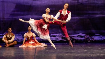 Giselle Balesi AKM'de prömiyerini gerçekleştirdi