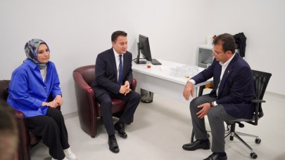 İmamoğlu’ndan Babacan’a taziye ziyareti