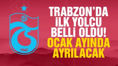 Trabzonspor'da ilk yolcu belli oldu! Büyük umutlarla gelmişti ama gidiyor...