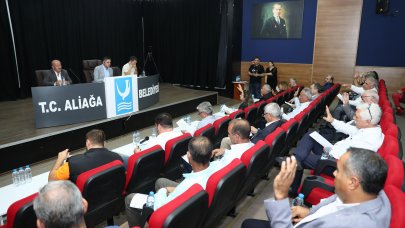 Aliağa Belediyesi kasım ayı oturumu yapıldı