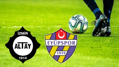 Lider Eyüpspor İzmir'de Altay'ın konuğu