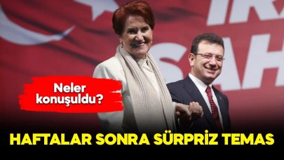 İmamoğlu ile Akşener’den haftalar sonra ilk görüşme!