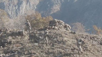 Terör örgütünün mağara, sığınak ve depoları imha edildi