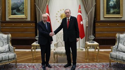 50+1 tartışmalarının ardından ilk kez: Cumhurbaşkanı Erdoğan ile Bahçeli görüştü