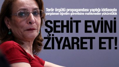 Şehit evini ziyaret edecek