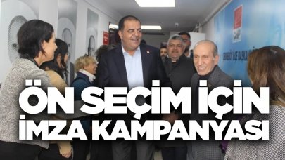 Çetin Çapan’dan “ön seçim” için imza kampanyası