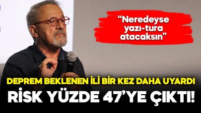 Naci Görür bir kez daha uyardı: Risk yüzde 47’ye çıktı!