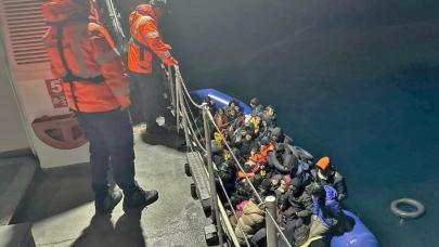 67 kaçak göçmen yakalandı