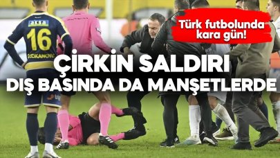 Halil Umut Meler’e yapılan saldırı dış basında da manşetlerde!