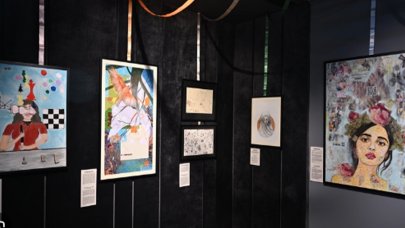 BASE 2023'te genç kadın sanatçıların eserleri sergilendi