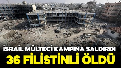 İsrail mülteci kampına saldırdı: 36 ölü