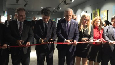 Cezaevi hükümlüleri ile öğrencilerden 'Hayat Resimle Başlar' sergisi