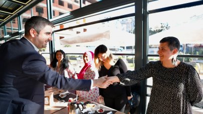 Başkan Gökhan Yüksel personelle bir araya geldi