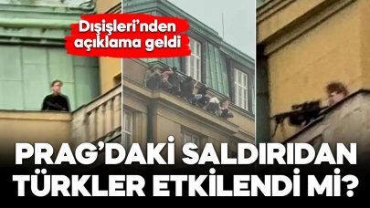 Dışişleri Bakanlığı'ndan Prag saldırısı açıklaması