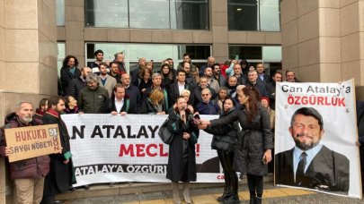 TİP'ten adliye önünde Can Atalay açıklaması