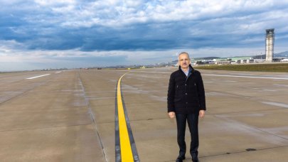 Bakan Uraloğlu Sabiha Gökçen'in pistini inceledi