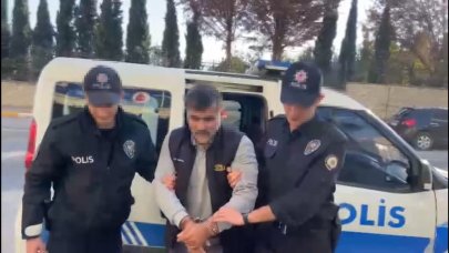 Araçların üzerine beton döken kamyonun sürücüsü yakalandı