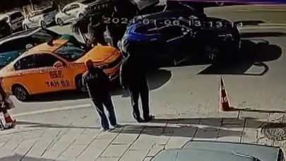 Trafik kazası sonrası büyük kavga!