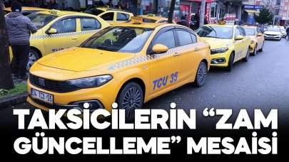 Taksilere zam sonrası 'Güncelleme' mesaisi