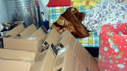 Depremzede aileye şehit haberi verildi, çadıra 10 ısıtıcı bırakıldı