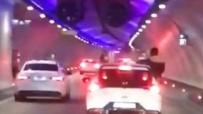 Avrasya Tüneli'nde tehlikeli yolculuk!