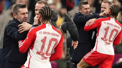 Nenad Bjelica, Sane’ye tokat attı!