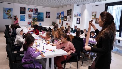 Belediyeden ara tatile giren çocuklar için Yarıyıl Şenliği