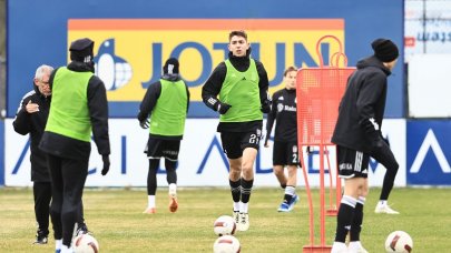 Beşiktaş, Trabzonspor maçının hazırlıklarını sürdürdü