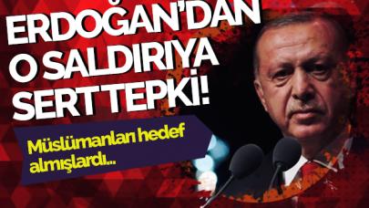 Cumhurbaşkanı Erdoğan'dan Yeni Zelanda saldırısına sert tepki