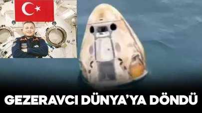 Alper Gezeravcı Dünya'ya döndü!