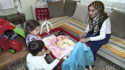 Minibüste doğan Asmin evine kavuştu