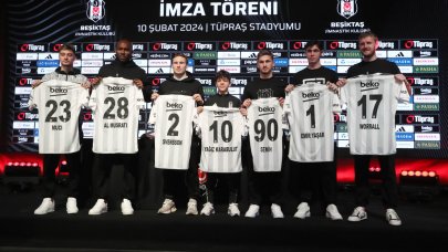 Beşiktaş'tan imza şov!