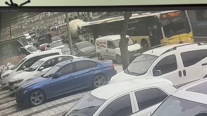 Beton mikseri otobüse çarptı: 5 yaralı