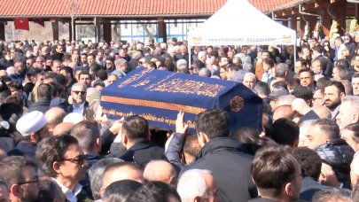 Ticaret Bakanı Ömer Bolat'ın babası son yolculuğuna uğurlandı