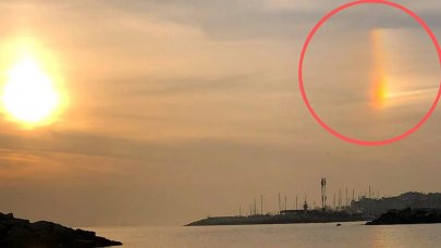 İstanbul'da görülen ateş gökkuşağı şaşkınlık yarattı!