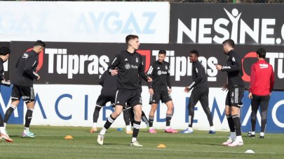 Beşiktaş'ta Gaziantep FK maçı hazırlıkları sürüyor