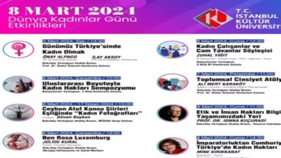 8 Mart Dünya Kadınlar Günü kapsamında etkinlikler düzenlenecek