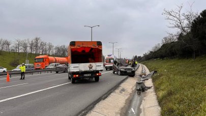TEM'de zincirleme kaza: 2 ölü, 4 yaralı
