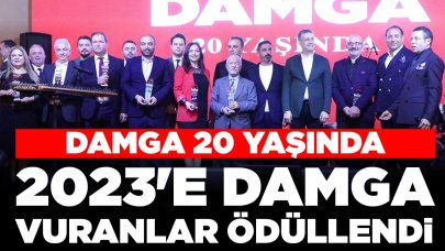 Damga 20 yaşında: 2023'e damga vuranlar ödüllendi