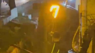 Denetimden kaçtı, apartman boşluğuna düştü!