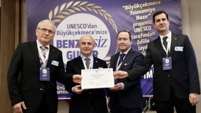 UNESCO'dan Büyükçekmece'ye 'Tsunamiye Hazır Kent Sertifikası'