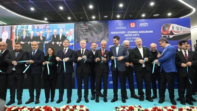 Arnavutköy-İstanbul Havalimanı Metrosu açıldı