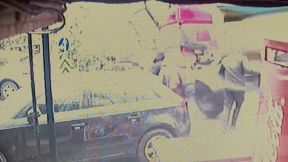 Hafriyat kamyonunun tekeri fırladı: 1 öğrenci yaralandı